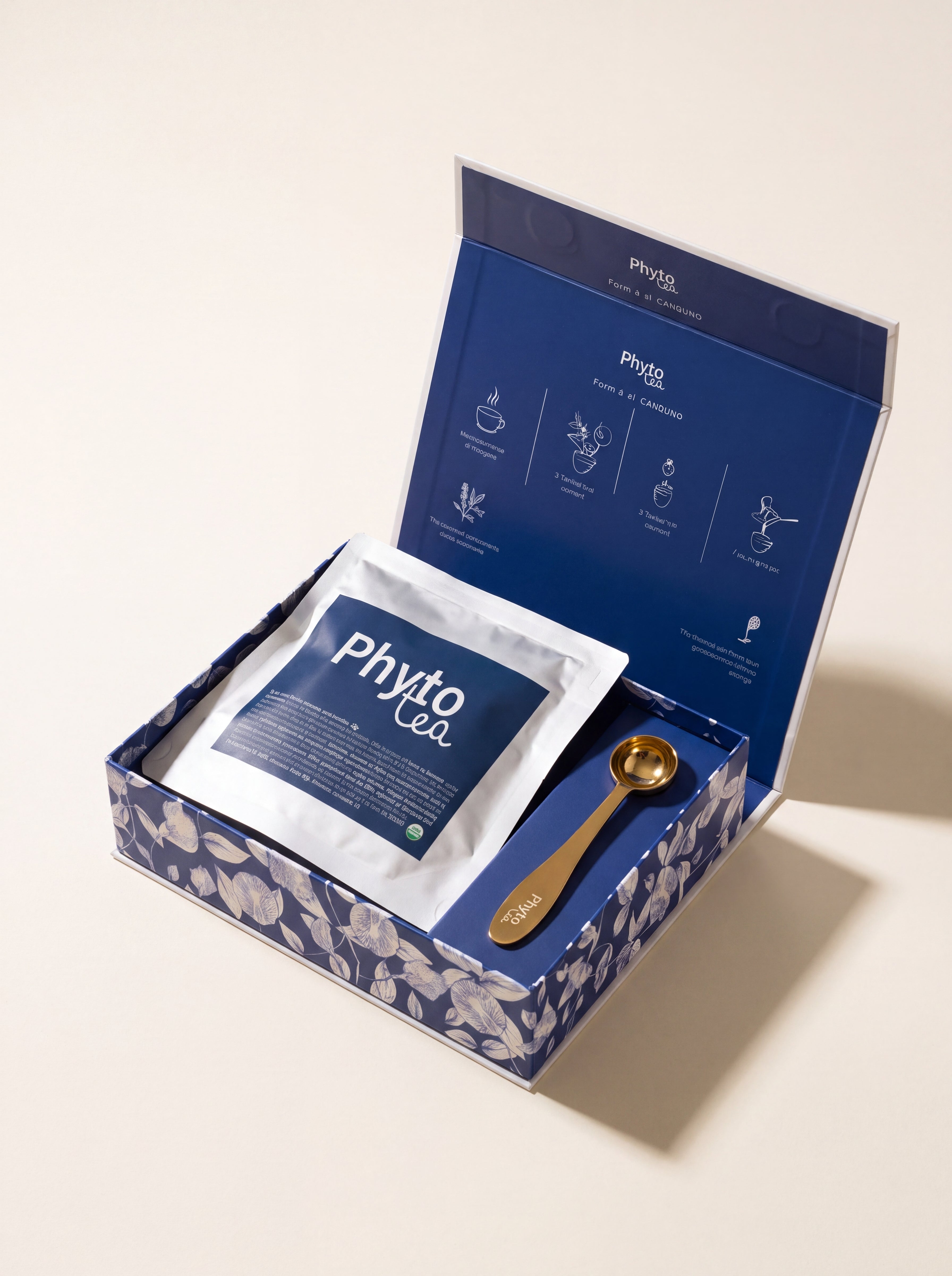 Phyto Tea Caja Premium 60g con cuchara