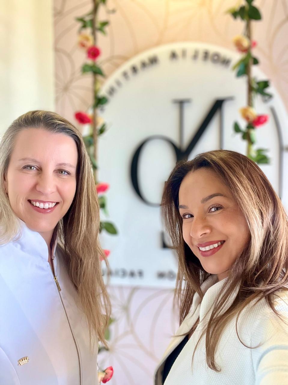 Dra. Noelia Martínez junto a Dra. Xenia Granic